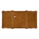 Burl & Mother of Pearl Faux Partners Desk