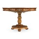 Burl & mother of pearl centre table