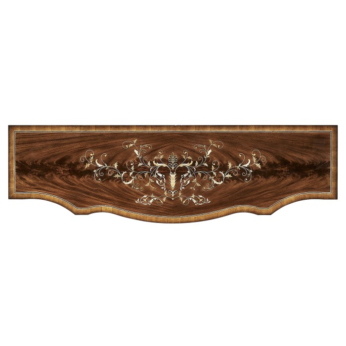 Large side cabinet with fine MOP & marquetry inlay