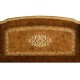 Louis XV Style Burl Walnut & Mother Of Pearl Cali King Bed
