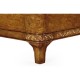Louis XV Style Burl Walnut & Mother Of Pearl UK King Bed