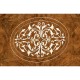 Louis XV Style Burl Walnut & Mother Of Pearl UK Queen Bed