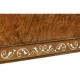 Louis XV Style Burl Walnut & Mother Of Pearl UK Queen Bed
