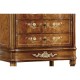 Burl & Mother of Pearl Collectors Cabinet