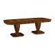 Double Pedestal Dining Table - High Sheen 95