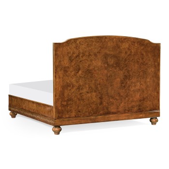 Burl and Mother of Pearl US King Bed