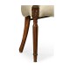 Sheraton Arm Chair with Shield Back in Mahogany High Gloss & Mop Details