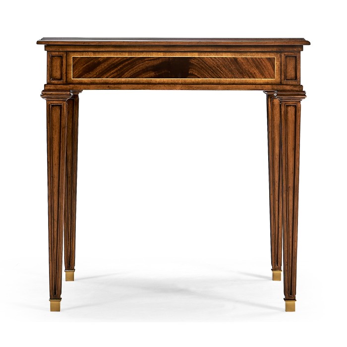 Square Mahogany Side Table