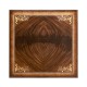 Square Mahogany Side Table