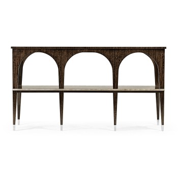 Black Eucalyptus Console Table