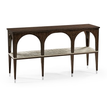 Black Eucalyptus Console Table