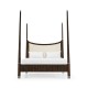 Black Eucalyptus Cali King Bed