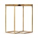 Double Diamond Bookmatched Walnut Side Table