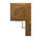 Double Diamond Bookmatched Walnut Side Table