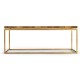 Rectangular Bookmatched Walnut Coffee Table