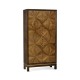 Bookmatched Walnut Storage Cabinet
