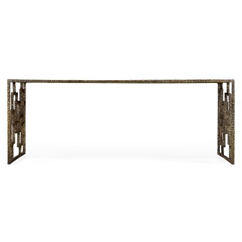 Brass & Glass Coffee Table