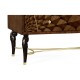 Feather Inlay Chest of Drawers