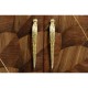 Feather Inlay Drinks Cabinet