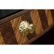 Feather Inlay Drinks Cabinet