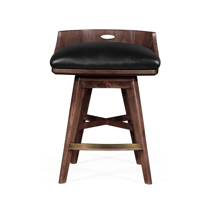 Langkawi Natural Walnut Counter Stool