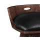 Langkawi Natural Walnut Counter Stool