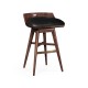 Langkawi Natural Walnut Bar Stool