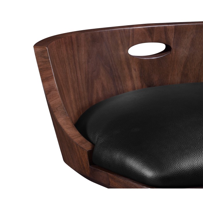 Langkawi Natural Walnut Bar Stool