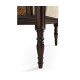 Bergere Brown Rattan Matte Sides & Back Occasional Chair
