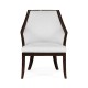 Langkawi Curved Sonokelling & Rattan Occasional Chair