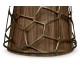 Circular Natural Walnut Bar Table 40