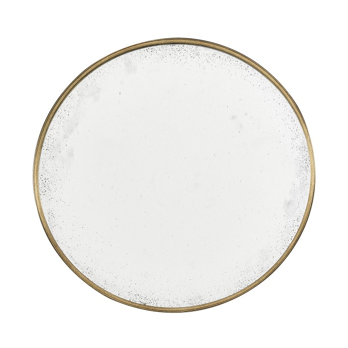 Anitque Brass End Table