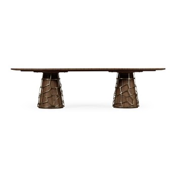Long Oval Dining Table 118
