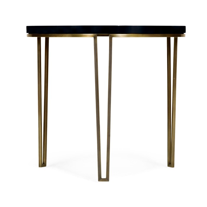Helical Round Lamp Table