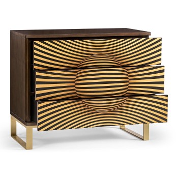 3D Op Art Chest of Drawers