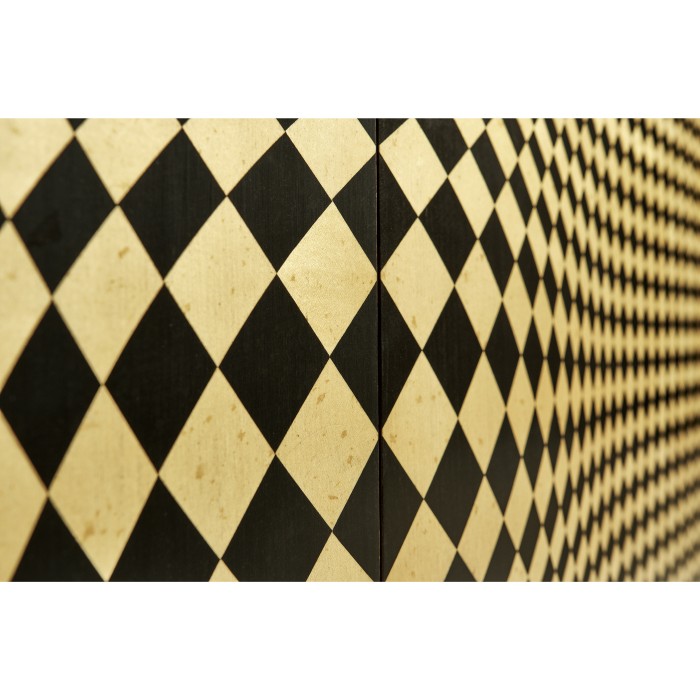 3D Op Art TV Entertainment Unit