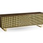 3D Op Art TV Entertainment Unit