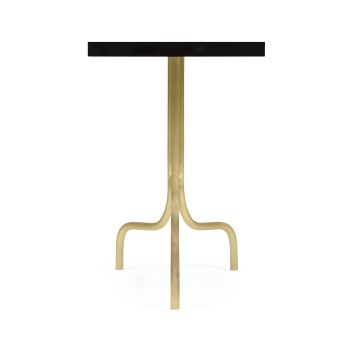Oval Sofa Table with Tripod Base