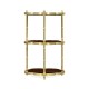 Bamboo Three-Tier End Table