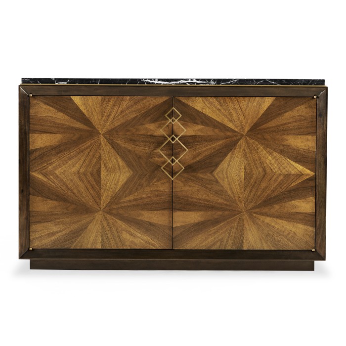 Bookmatched Walnut Sideboard