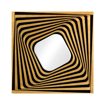 Psychedelic Op Art Mirror