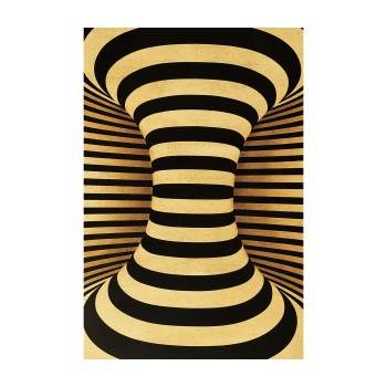 3D Op Art Backlit Wall Panel