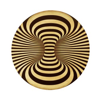 3D Op Art Backlit Wall Panel