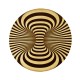 3D Op Art Backlit Wall Panel