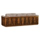 Antique Mahogany Brown High Lustre Sofa
