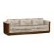 Antique Mahogany Brown High Lustre Sofa