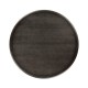 Round Dark Brown Ash Dining Table 41