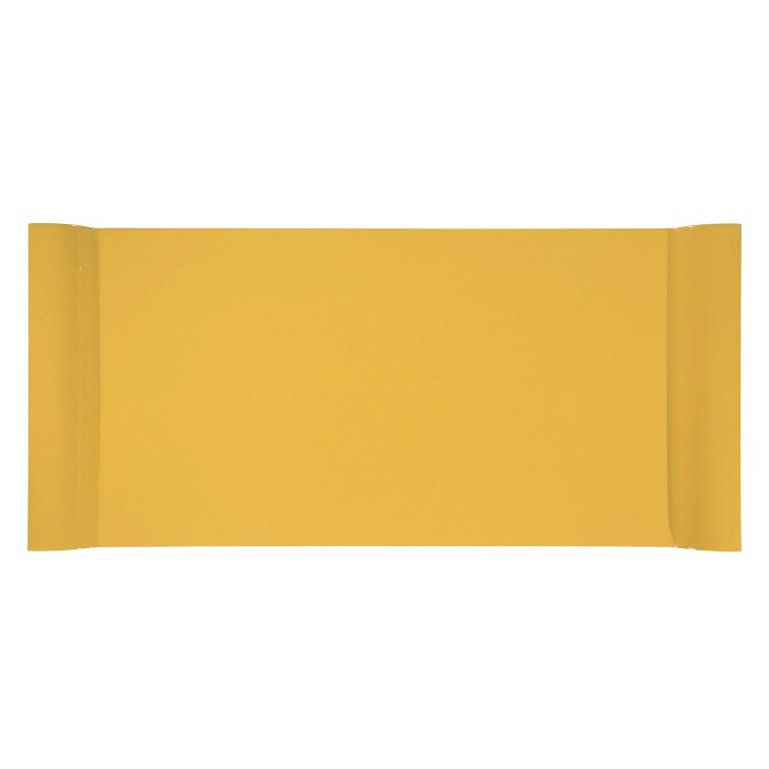 Asian Peking Yellow & Bronzed Iron Coffee Table