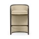 Dark Brown Ash Tub Bar Stool