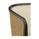 Dark Brown Ash Tub Bar Stool